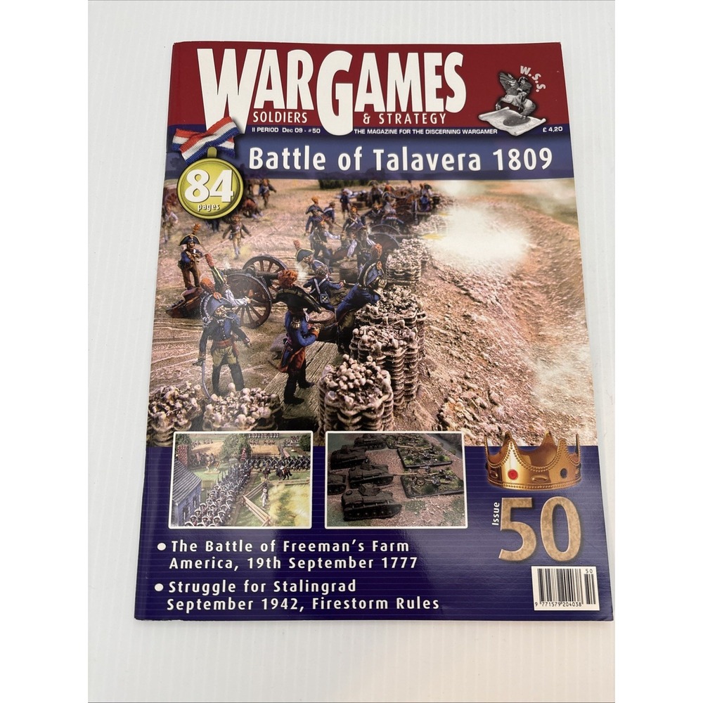 Karwansara Wargames, Soldiers & S #50 "Battle of Talavera 1809, Strugg Mag VG+